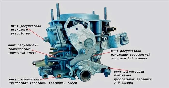 Установка резьбы карбюратора