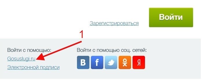 Использование государственных услуг